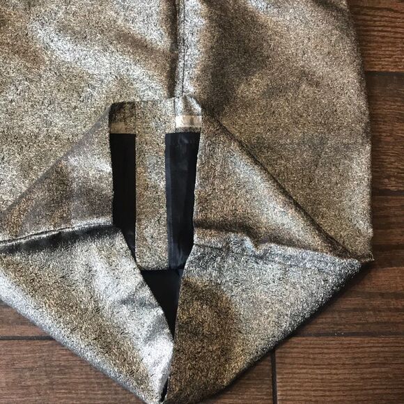 Worthington Good Metalic Christmas Women Skirt Size4 - Picture 6 of 15